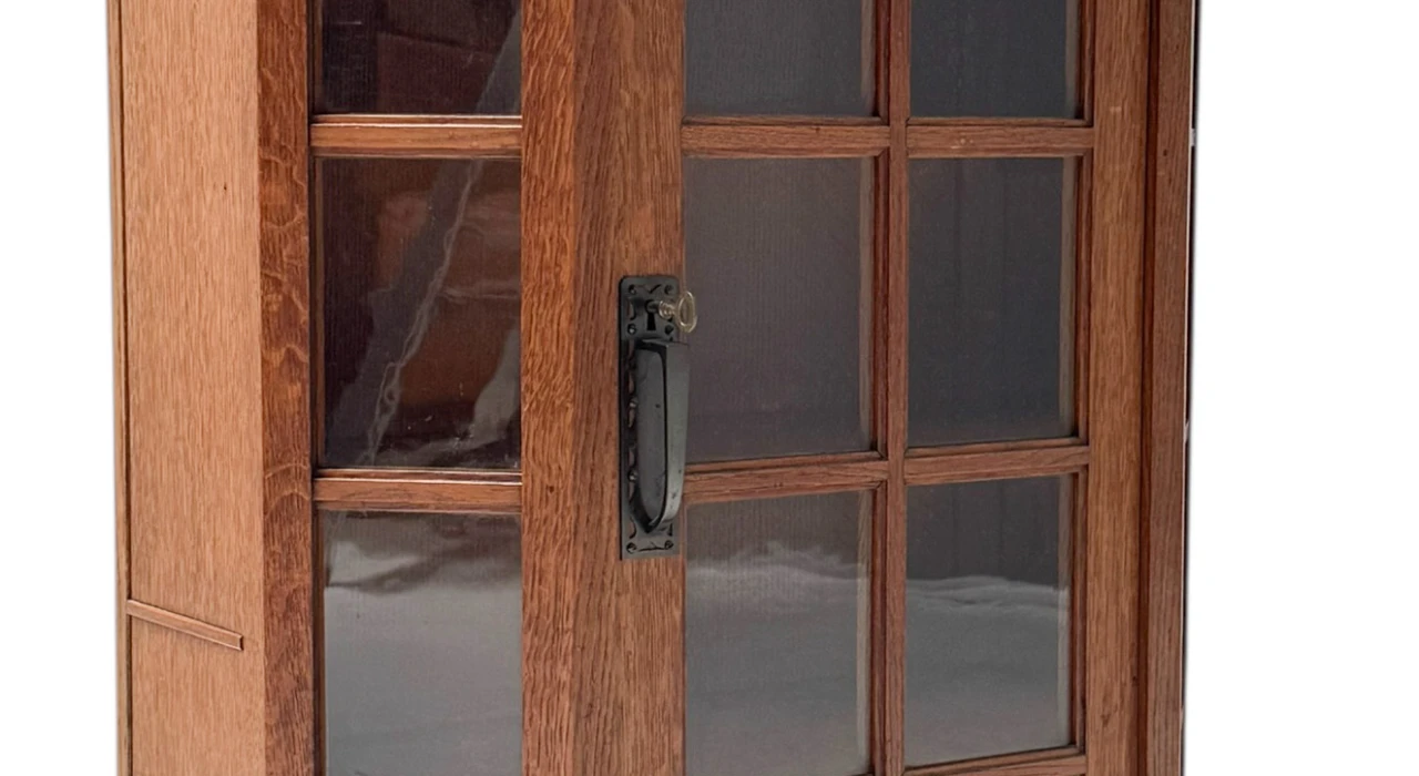 Art Nouveau One-Door Cabinet by H.F. Jansen & Zonen Amsterdam, 1900s